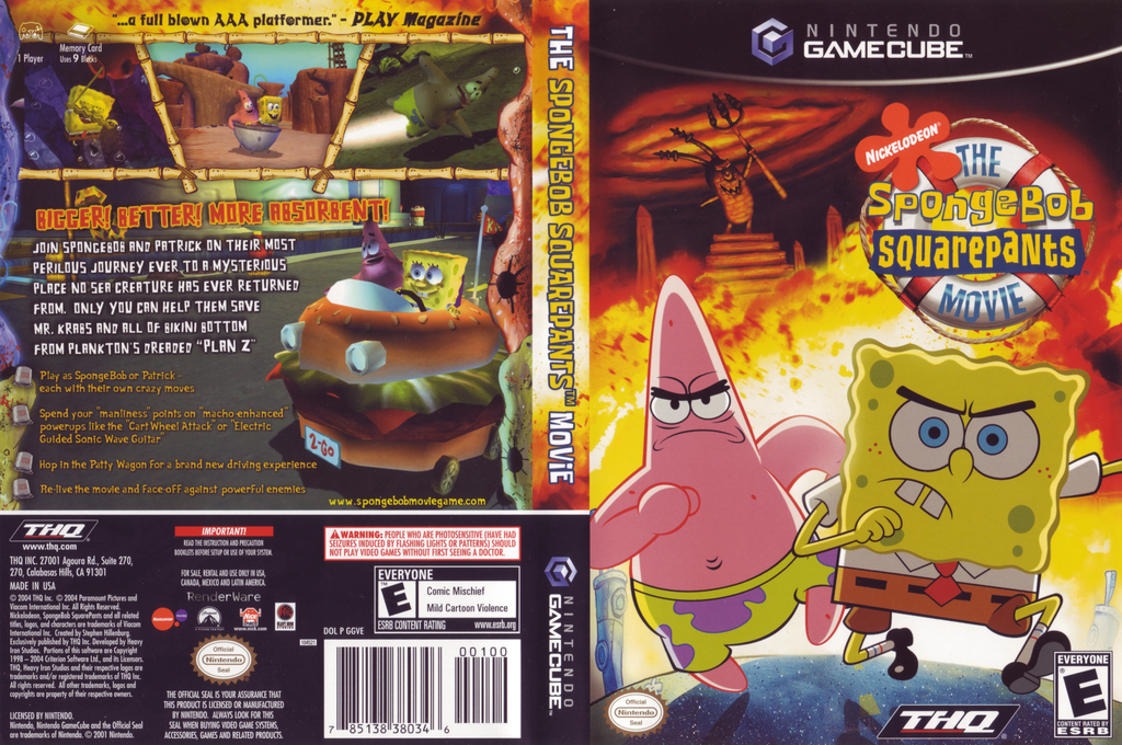 The Spongebob Squarepants Movie Gamecube Iso Download - selfieds